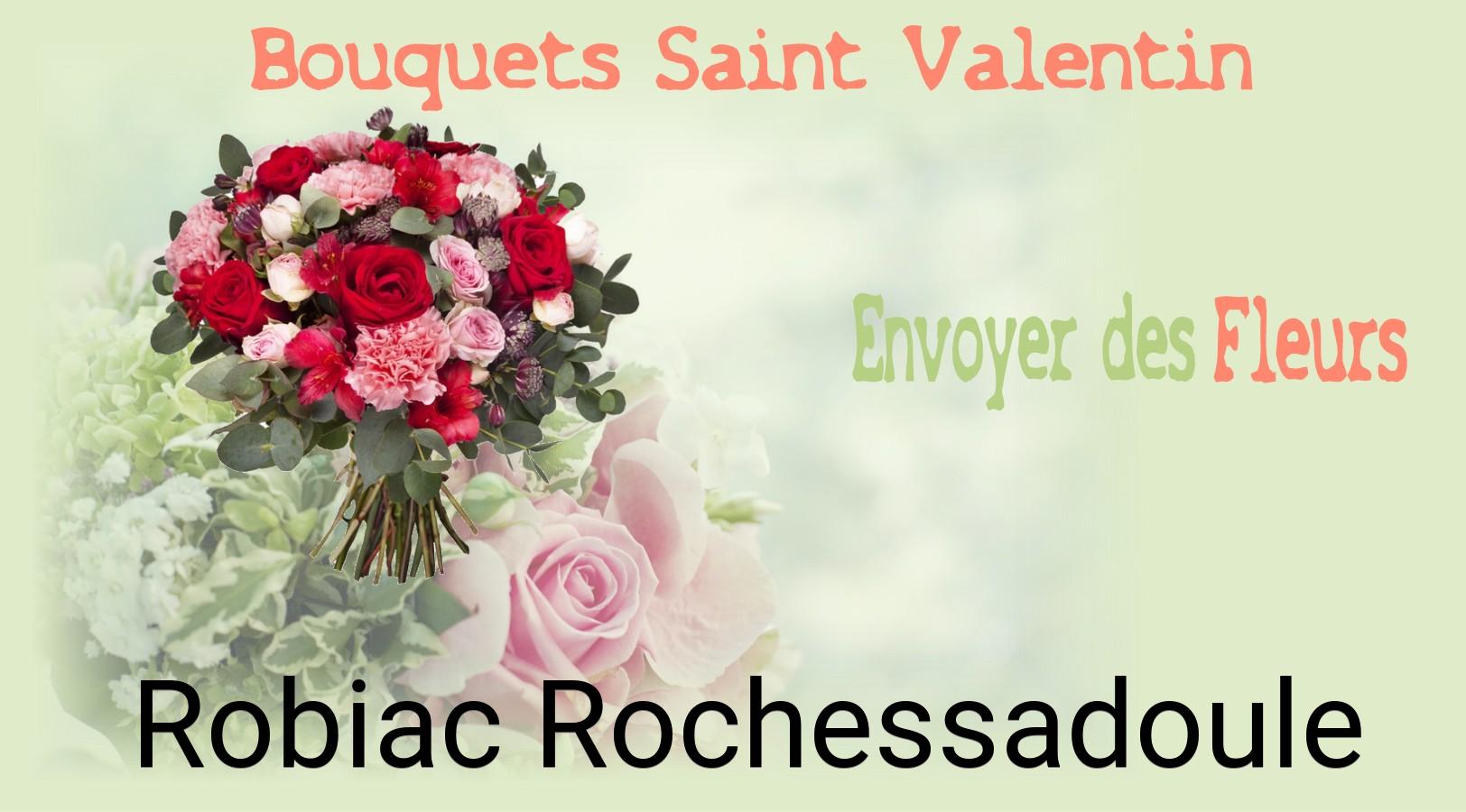 Roses de Saint-Valentin livrées à Robiac-Rochessadoule